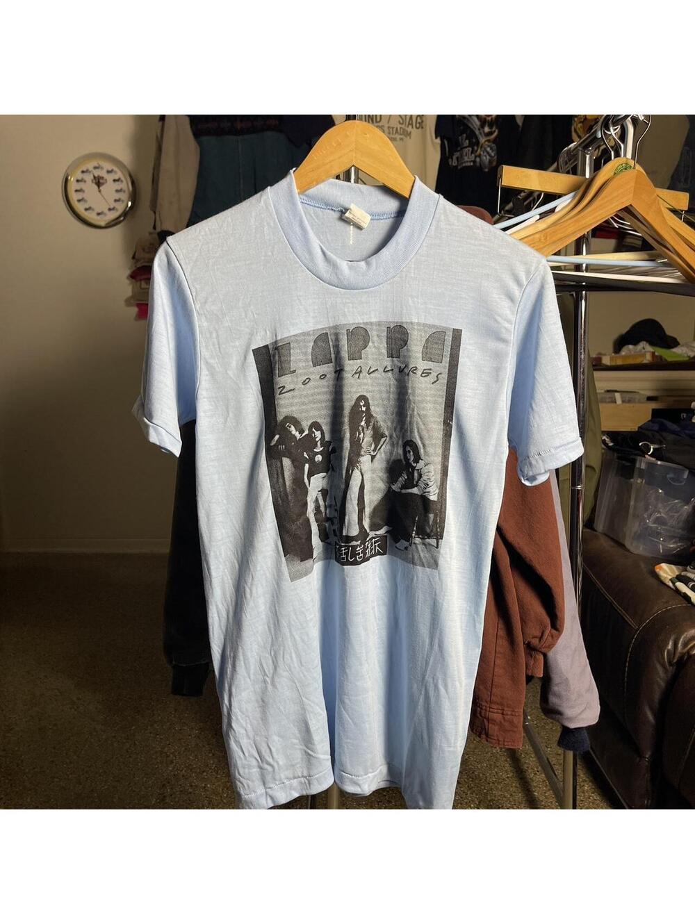 1976 Frank Zappa Zoot Allures Christmas Concert Shirt